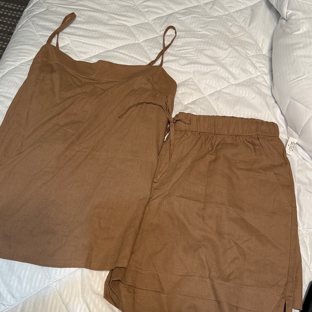 Classic Brown Camisole Top